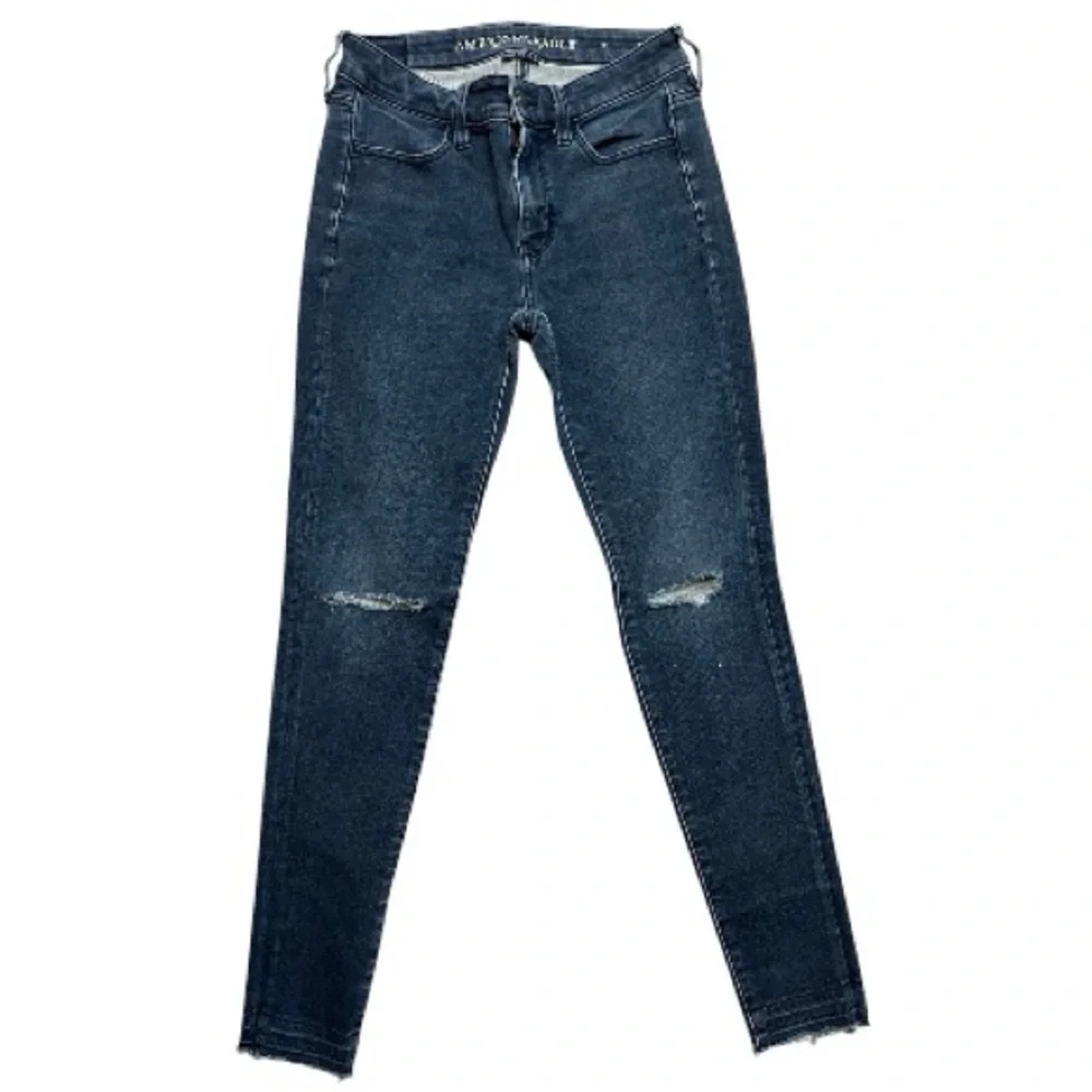 American Eagle Hi-Rise dark wash Jegging